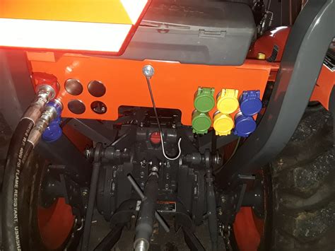 That section provides charts to help you determine the type of connector you'll need for your tractor. . Kubota l3901 pressure relief valve location